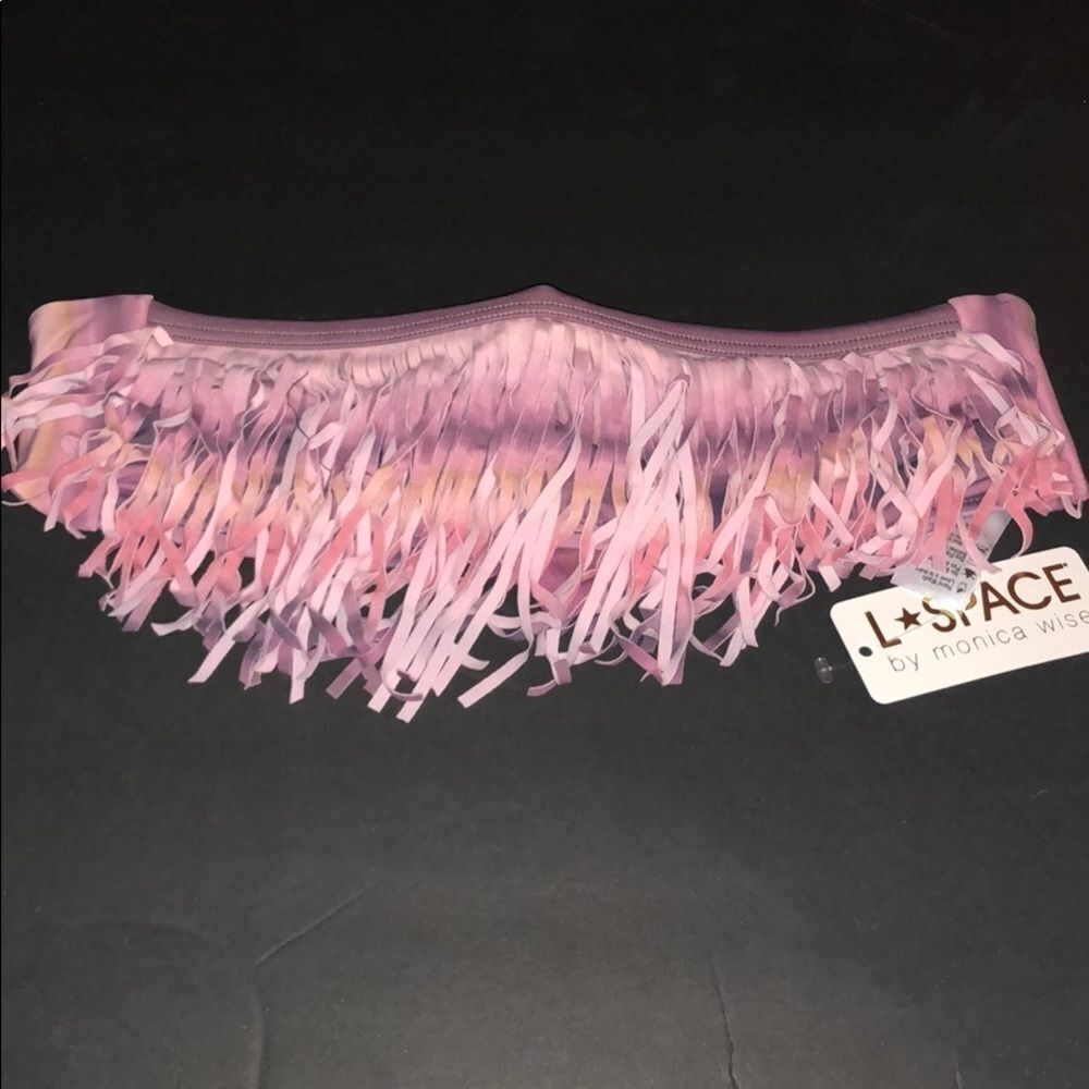 L Space Santorini Fringe Dolly Bandeau NWT - Picture 5 of 8
